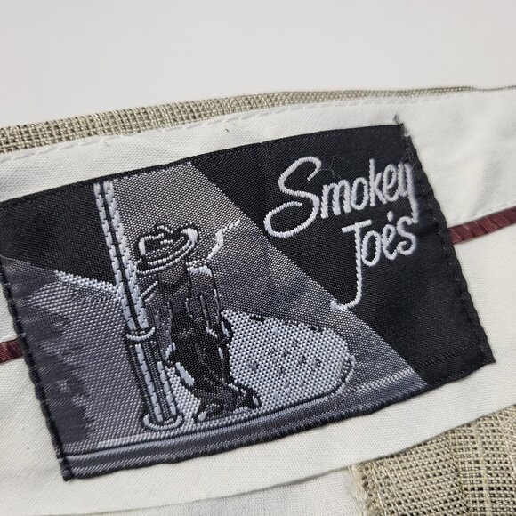 Vintage Smokey Joes Mens Dress Pants Baggy 40X32 (Fit 41 X 30 ) Relaxed Wide Leg - Picture 1 of 16